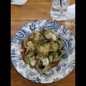 tortellini verde relleno