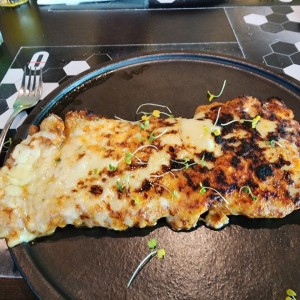 Milanesa de lomito a la parmesana