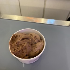 Helado chocolate