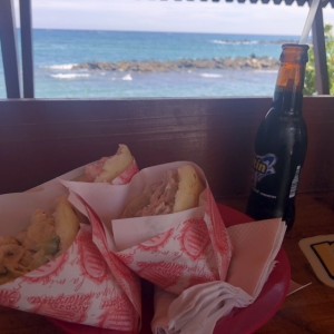 Arepas y maltas 