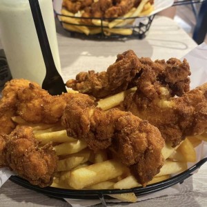 Chicken fingers, demasiado bueno..!
