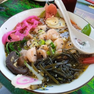ramen de camaron