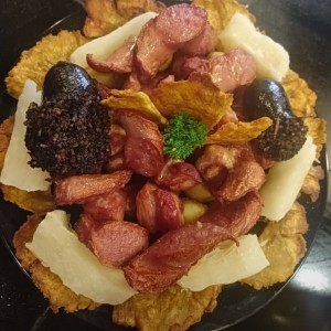 Parrilla de Cerdo con Morcilla, Muy buena!! 