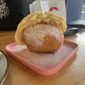 Bomba con crema pastelera, ESPECTACULAR!!
