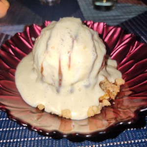 Crumble de manzana