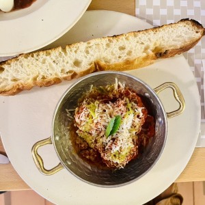 Albondigas de cordero, dignas de una buena scarpetta