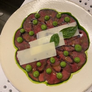 Carpaccio de lomito