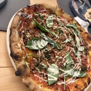 Pizza tonda romana
