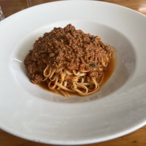 Espagueti a la Boloñesa 