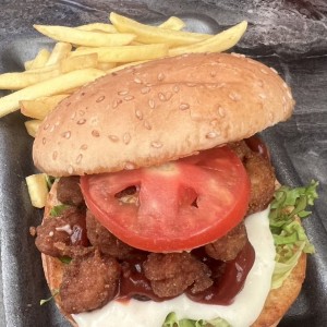 Hamburguesa de Camarones 