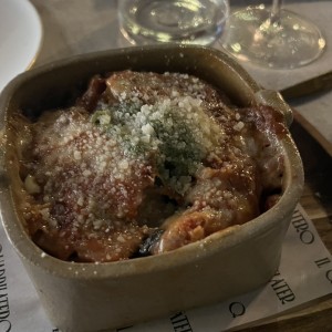 Parmigiana de berenjenas asadas 