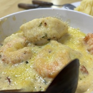 Gratinado de mariscos