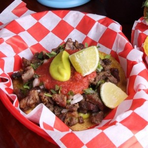 Taco de asada