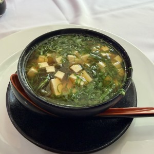 Sopa de tofu