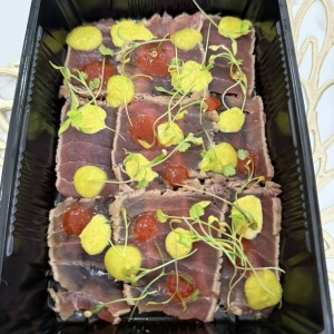 Tiradito de atun