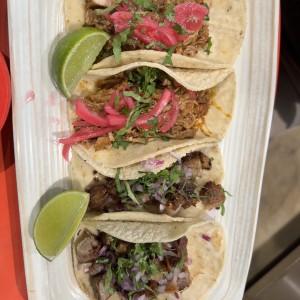 Cochinita Pibil y Carnitas