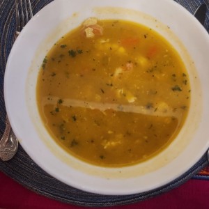 Chupe de camarones