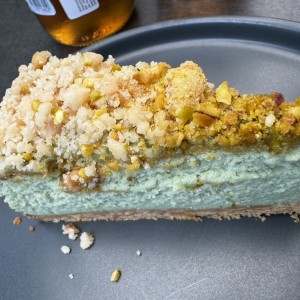 Cheese cake de pistacho