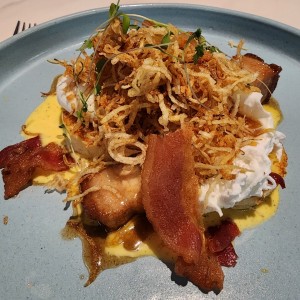 Benedictino con pork belly 