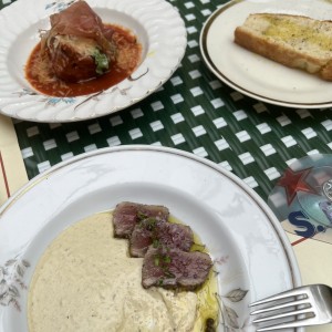 Melanzane y Crudo di Tonno