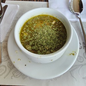 Sopa de pollo