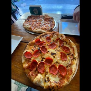 jamón y peperoni 