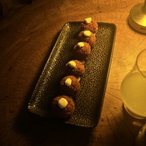 Bolitas de Chistorra
