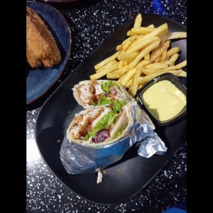wrap pollo crispy
