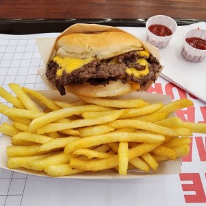Hamburguesa triple