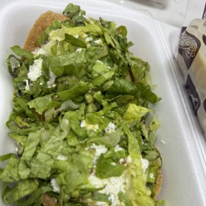 Tostadas pollo y carne