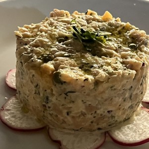 Tartar de salmon