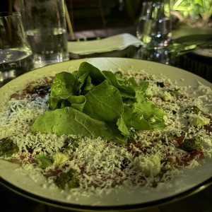 Carpaccio de lomito