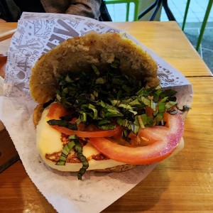 Arepa capresa 