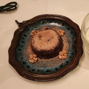 Fondant de chocolate 
