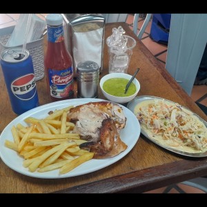 Combo cuarto de pollo