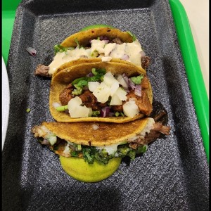Trío de tacos