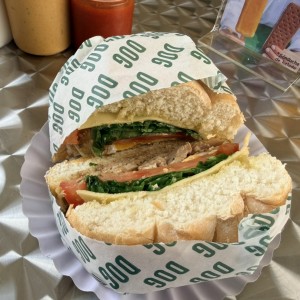 Sándwich de pernil 