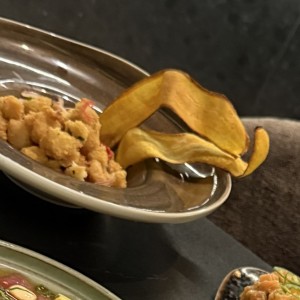Ceviche frito 