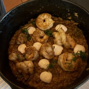 Arroz con langostinos