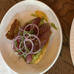 Tostada atun 