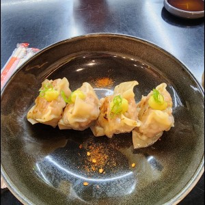 Gyozas de cerdo al vapor