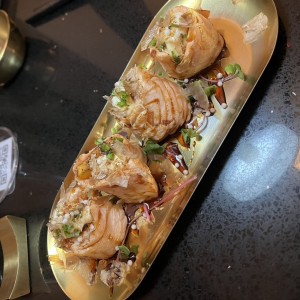 Antojito de Salmón. 