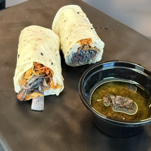 Hand roll kani