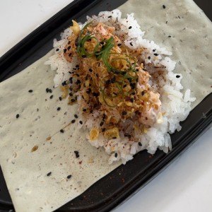 Handroll salmon 
