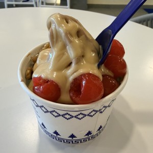 Helado navideño 