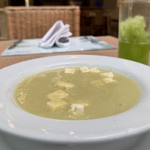 Crema de ajoporro