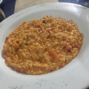 Rissotto de Camarones