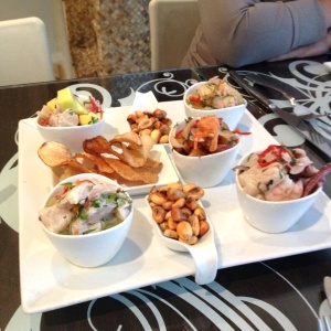 Quinteto de Ceviches