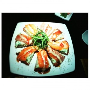 sushi pizza