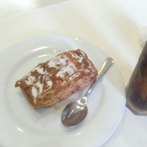 Milhoja de arequipe.